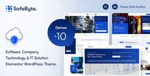 Safebyte Technology & IT Solutions WordPress Theme
