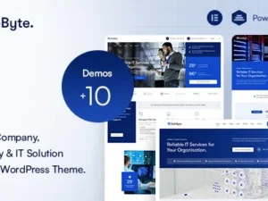 Safebyte Technology & IT Solutions WordPress Theme
