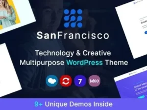 San Francisco – IT Technology and Creative WordPress Theme