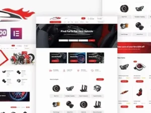 Sayara – Auto Parts Store WooCommerce WordPress Theme