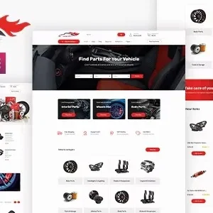 Sayara – Auto Parts Store WooCommerce WordPress Theme