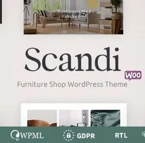 Scandi – Decor & Furniture Shop WooCommerce Theme