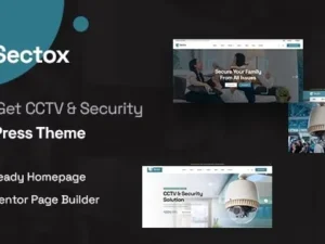 Sectox – CCTV & Security WordPress Theme