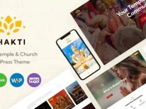Shakti – Krishna Temple & Church WordPress Theme