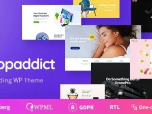 Shopaddict WordPress Landing Pages To Sell Anything