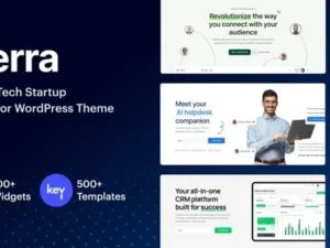 Sierra – SaaS & Tech Startup Elementor WordPress Theme