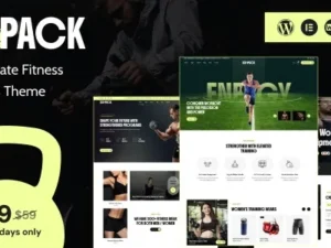 SixPack – Fitness WordPress Theme
