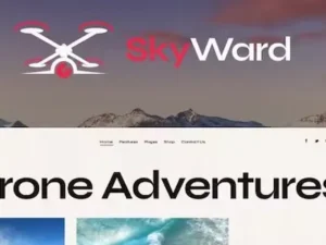 Skyward – Drone Aerial Videography WordPress Theme