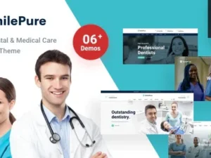 SmilePure – Dental & Medical Care WordPress Theme