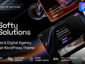 Softy Solutions – IT Services & Digital Agency WordPress Theme