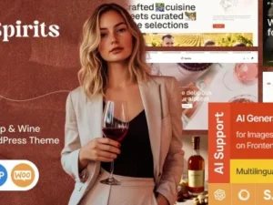 Spirits – Liquor Shop & Wine Store WordPress Theme