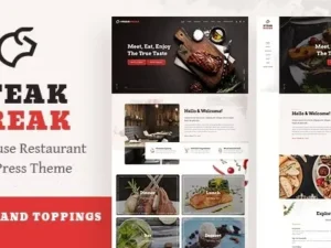 SteakBreak – Meat Restaurant WordPress Theme