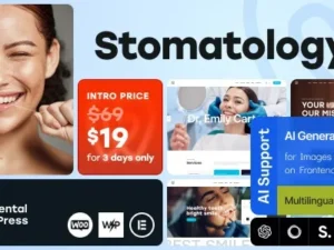 Stomatology – Dentist & Dental Clinic WordPress Theme