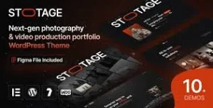 Stotage – Photography & Video Production WordPress Theme