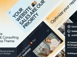 Stratego – Corporate Business & Consulting WordPress Theme