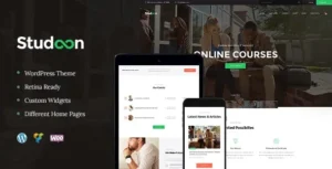 Studeon – An Education Center & Training Courses WordPress Theme