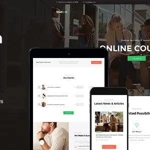 Studeon – An Education Center & Training Courses WordPress Theme