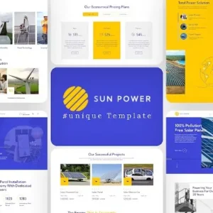SunPower – Solar Renewable Energy Theme