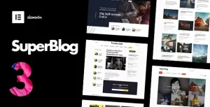 SuperBlog – Powerful Blog & Magazine Theme