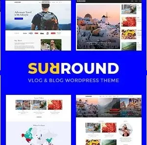 Surround – Vlog & Blog WordPress Theme