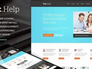 Tax Help – Finance & Accounting Adviser WordPress Theme
