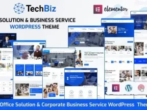 Techbiz – Multipurpose IT Solution & Business Consulting WordPress Theme