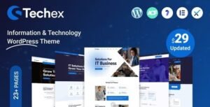 Techex – IT Solutions & Technology WordPress Theme