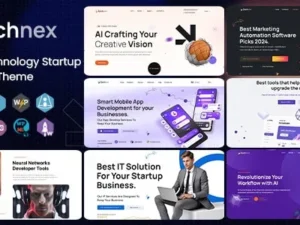 Technex – Elementor Technology & Software WordPress Theme