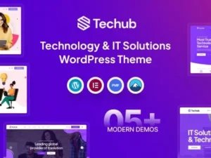 Techub – Technology & IT Solutions WordPress Theme