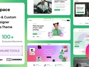 TeeSpace – Print Shop & Custom T-shirt Designer WordPress theme