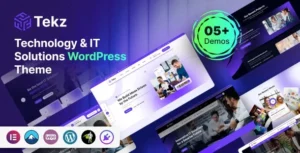 Tekz – Technology & IT Solutions WordPress Theme