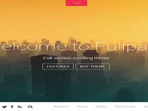 Themify Fullpane WordPress Theme