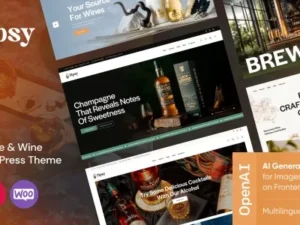 Tipsy – Liquor Store & Wine Shop WordPress Theme