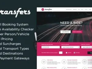 Transfers – Transport and Car Hire WordPress Theme