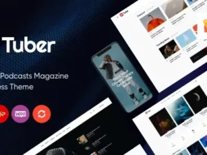 Tuber – Video Blog & Podcast WordPress Theme