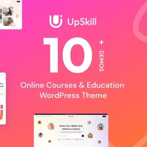 UpSkill Education Online Courses LMS WordPress Theme