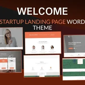 Vanessa – Easy Startup Landing Page WP Theme
