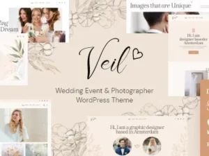 Veil – Wedding Event & Photographer Theme
