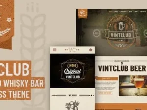 VintClub – A Pub and Whisky Bar WordPress Theme
