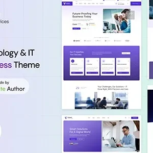 Vintech – Technology & IT Solutions WordPress Theme