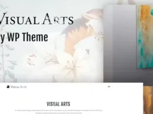Visual Art – Gallery WordPress Theme