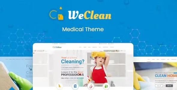 We Clean – Cleaning WordPress