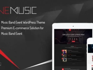 WeMusic Music Band Event WordPress Theme