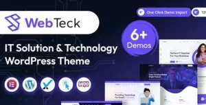 Webteck – IT Solution and Technology WordPress Theme
