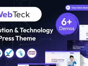Webteck – IT Solution and Technology WordPress Theme