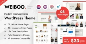 Weiboo – Multipurpose WooCommerce Theme