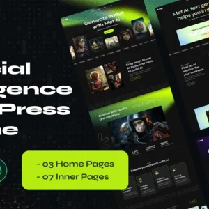 Zex Ai Image Generate WordPress Theme
