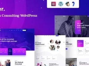 Zibber – Consulting Business WordPress Theme + RTL