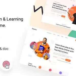 Zoomy – LMS & Education WordPress Theme