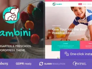 Bambini – Pre-School and Kindergarten Theme